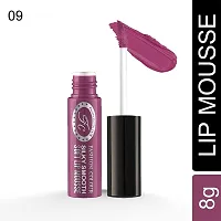 Fashion Colour Silky Smooth Soft Lip Mousse, 5ml (09 Violet Plum)-thumb1