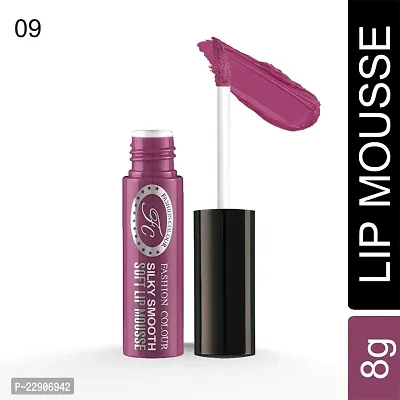 Fashion Colour Silky Smooth Soft Lip Mousse, 5ml (09 Violet Plum)-thumb2