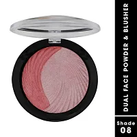 Fashion Colour Dual Face Powder and Blusher (Shade 08)-thumb1