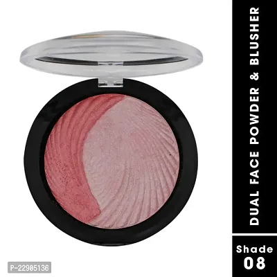 Fashion Colour Dual Face Powder and Blusher (Shade 08)-thumb2