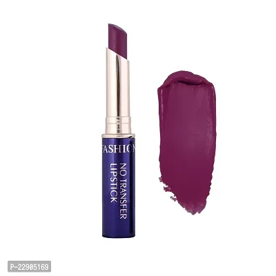 Fashion Colour Non-Transfer Matte Waterproof Lipstick (16 Violet Jam)-thumb0