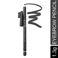 Fashion Colour Glimmerstick for Eyebrow 1.3g | Long Lasting Eyebrow Pencil | Soft Textured Natural Daily Look Eyebrow Makeup. Pack of 2 (Grey)-thumb1