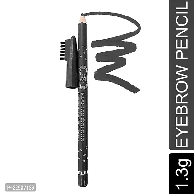 Fashion Colour Glimmerstick for Eyebrow 1.3g | Long Lasting Eyebrow Pencil | Soft Textured Natural Daily Look Eyebrow Makeup. Pack of 2 (Grey)-thumb2