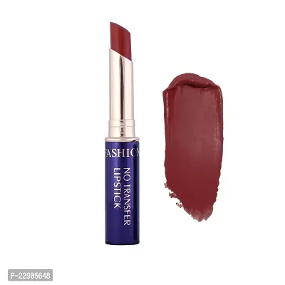 Fashion Colour Non-Transfer Matt Waterproof Lipstick (43 Red Iron)