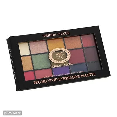 Fashion Colour PRO HD EYESHADOW PALETTE 15 SHADES (Shade 03)-thumb3