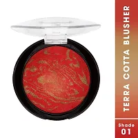 Fashion Colour Waterproof Tera Cotta Blusher, 16g (Shade 01)-thumb2