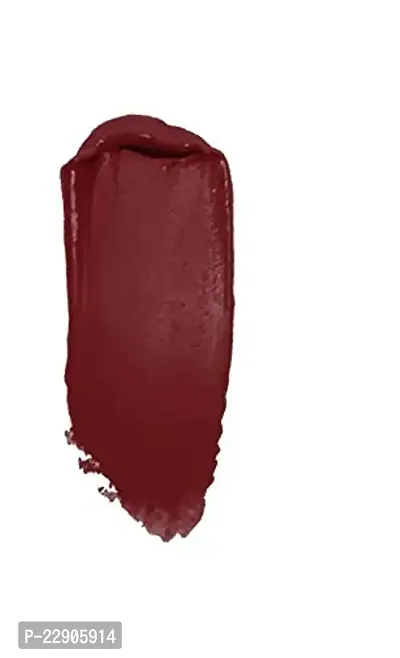 Fashion Colour Non-Transfer Matte Waterproof Lipstick (49 Red)-thumb3