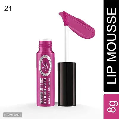 Fashion Colour Silky Smooth Soft Lip Mousse, 5ml (21 Ravishing Rose)-thumb2