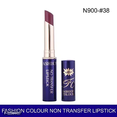 Fashion Colour Non-Transfer Matt Waterproof Lipstick (38 Puce)-thumb4