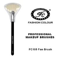 Fashion Colour Makeup Brush (Fan Brush)-thumb1