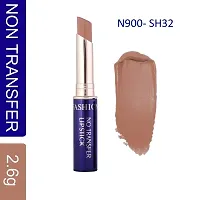 Fashion Colour Non-Transfer Matte Waterproof Lipstick (32 Auburn)-thumb1