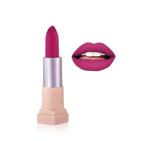 Fashion Colour Velvet Texture Vivid Matte Lipstick, Long Lasting, Smooth and Highly Pigmented Finish With The Smoothing Properties of a Primer (3.8g)