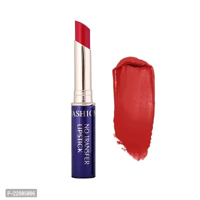Fashion Colour Non-Transfer Matte Waterproof Lipstick (62 Spicy Ruby)