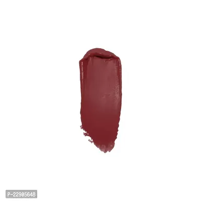 Fashion Colour Non-Transfer Matt Waterproof Lipstick (43 Red Iron)-thumb3