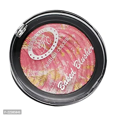 Fashion Colour Baked Blusher (Shade 01)-thumb3