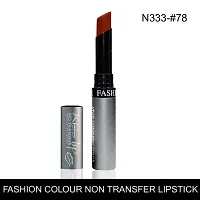 Fashion Colour Lipstick Shade 78 Chestnut Brown (Matte)-thumb2