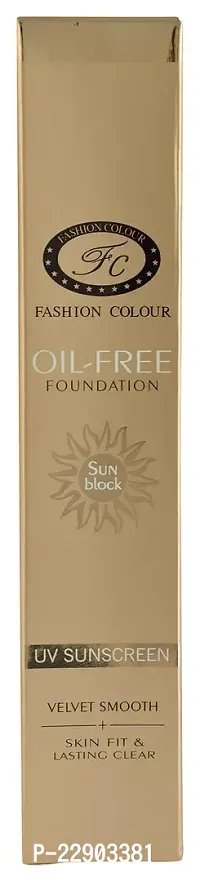 Fashion Colour Oil Free Sunscreen Foundation, 40g-thumb4