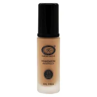 Fashion Colour Cream+Oil Oil Free Waterproof Foundation Natural finish 03 Golden Beige 30 ml-thumb1