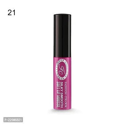 Fashion Colour Silky Smooth Soft Lip Mousse, 5ml (21 Ravishing Rose)-thumb3