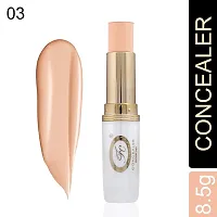 Fashion Colour Light Corrective Concealer Stick Satin Foundation (Shade 003) Satin Finish-thumb1