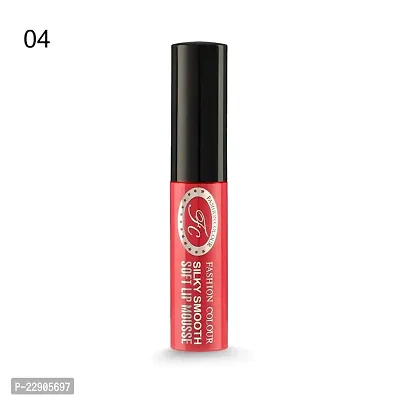 Fashion Colour Silky Smooth Soft Lip Mousse, 5ml (04 Red Persimmon)-thumb3