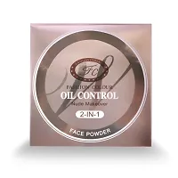 Fashion Colour Nude Makeover 2 IN 1 Face Compact Powder II Oil Control, Nude Makeover, Natural and Flawless (Shade 05)-thumb3