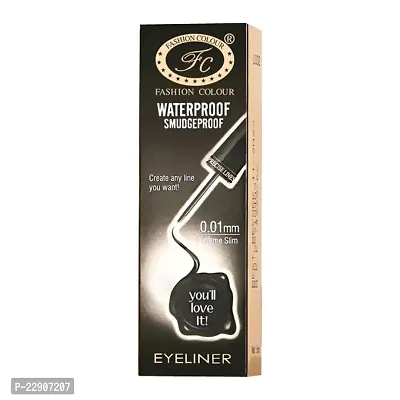 Fashion Colour The Ultimate Precision Liquid Eyeliner I Waterproof, Smudge-Proof and Extreme Slim, (5ml)-thumb3