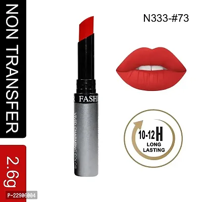 Fashion Colour Lipstick Shade 73 Poncheau (Matte)-thumb2