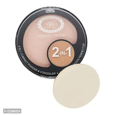 Fashion Colour 2 In 1 Compact Powder and Concealer II Perfect Match, Instant Flawless Perfector (10g+2g) (Shade 04)-thumb3