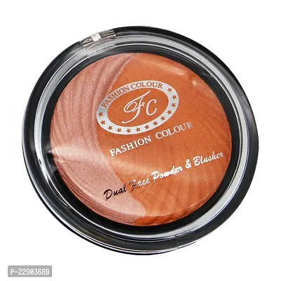 Fashion Colour Dual Face Powder and Blusher (Shade 10)-thumb3