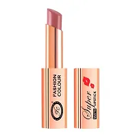 Fashion Colour Waterproof and Long Wearing Premium Super Matte Lipstick, For Glamorous Look, 4g (Shade 06 (Grape Game))-thumb1