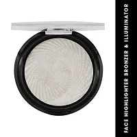 Fashion Colour Face Highlighter Bronzer and Illuminator, Unique Lightweight Formula (Shade 01)-thumb1