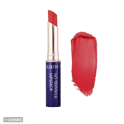 Fashion Colour Non-Transfer Matt Waterproof Lipstick (02 Orange)