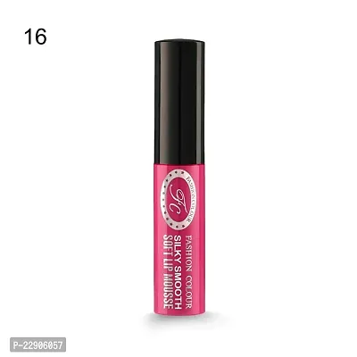 Fashion Colour Silky Smooth Soft Lip Mousse, 5ml (16 Pink Tango)-thumb3