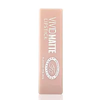 Fashion Colour Velvet Texture Vivid Matte Lipstick, Long Lasting, Smooth and Highly Pigmented Finish With The Smoothing Properties of a Primer (3.8g) (07 Wild Rose)-thumb2