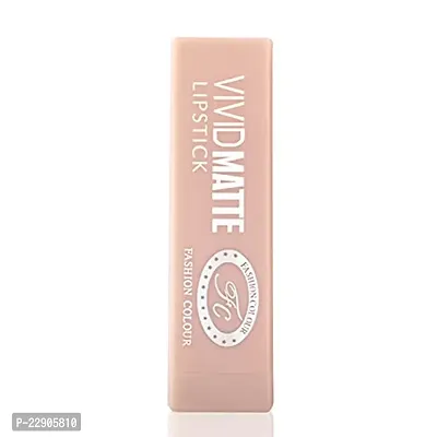 Fashion Colour Velvet Texture Vivid Matte Lipstick, Long Lasting, Smooth and Highly Pigmented Finish With The Smoothing Properties of a Primer (3.8g) (07 Wild Rose)-thumb3