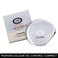 Fashion Colour High Tech Oil Control Compact Powder, 10 g (Shade 02)-thumb2