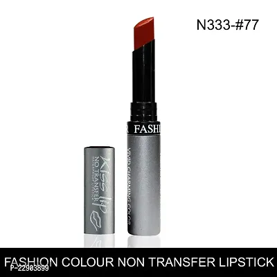 Fashion Colour Lipstick Shade 77 Terra Cotta (Matte)-thumb3