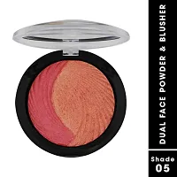 Fashion Colour Dual Face Powder and Blusher (Shade 05)-thumb1