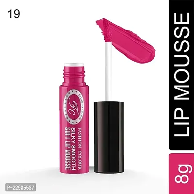 Fashion Colour Silky Smooth Soft Lip Mousse, 5ml (19 Vibrant Violet)-thumb2