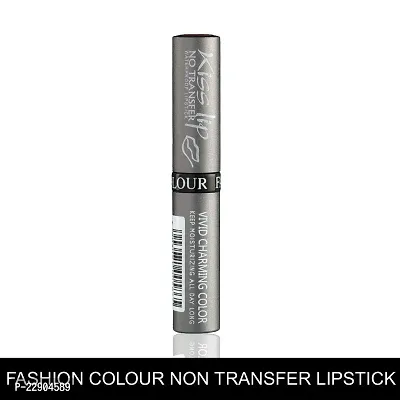 Fashion Colour Lipstick Shade 45 Lotus Red (Matte)-thumb4