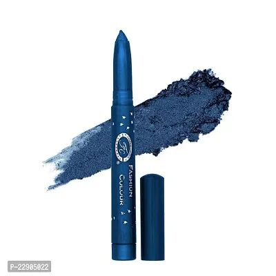 Fashion Colour German Eyeshadow II Silky, Smooth and Light Eyeshadow Pencil (06 Night Blue)