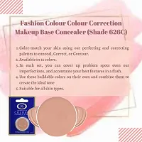 Fashion Colour Colour Correction Matte Makeup Base Concealer - for All Skin Tones, Dermatologically Approved Creamy  Long Lasting (626C) Matte Finish-thumb3