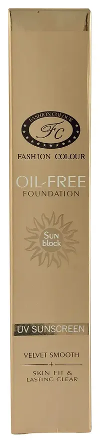 Fashion Colour Oil Free Sunscreen Foundation, 40g-thumb2