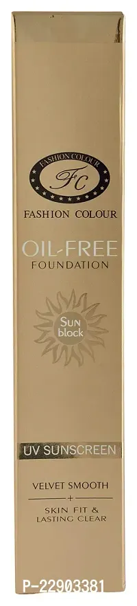 Fashion Colour Oil Free Sunscreen Foundation, 40g-thumb3