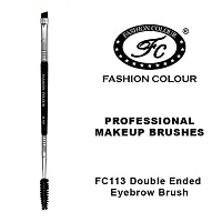 Fashion Colour Makeup Brush (Double Ended Eyebrow Brush)-thumb1