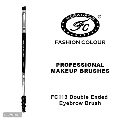 Fashion Colour Makeup Brush (Double Ended Eyebrow Brush)-thumb2