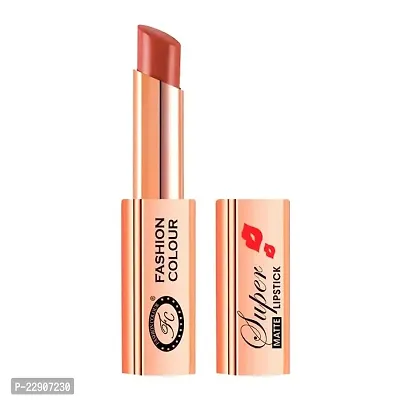 Fashion Colour Waterproof and Long Wearing Premium Super Matte Lipstick, For Glamorous Look, 4g (Shade 16 (Sensational Play))-thumb2