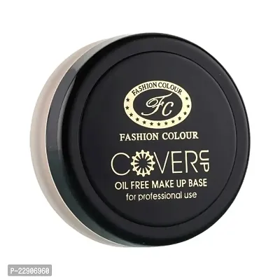 Fashion Colour Cover Up Cream Make Up Base, HD Coverage II Long Lasting, 12g (Shade 01)-thumb3