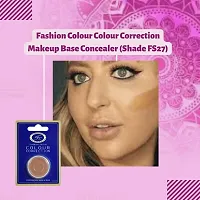 Fashion Colour Colour Correction Natural Makeup Base Concealer - for All Skin Tones, Dermatologically Approved Creamy  Long Lasting (FS27) Natural Finish-thumb3